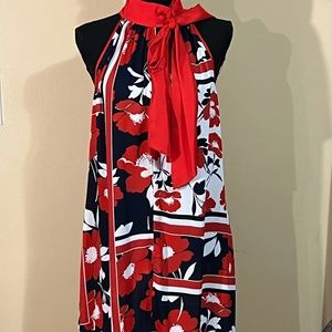 Stylist  red asymmetry Top size medium